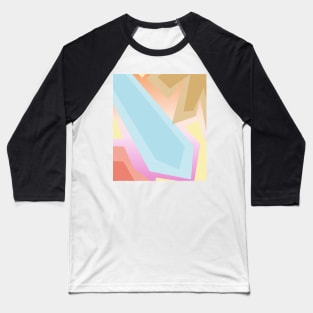 Geometrical Princess Design - Lesbian Pride Baseball T-Shirt